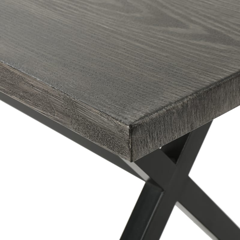 Roomfitters Aluminum Outdoor Dining Bench with Sturdy Steel Frame, Stylish and Durable Design, Perfect for Patio and Garden Use