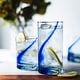 preview thumbnail 1 of 9, Libbey Blue Ribbon Impressions 16-Piece Tumbler and Rocks Glass Set - Set of 16 Set of 16