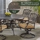 preview thumbnail 6 of 11, Hanover Traditions Cushioned Aluminum 7-piece Outdoor Dining Set