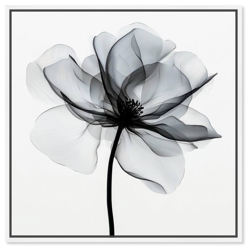 Midania III Canvas by Art Remedy - White - 16" x 16"