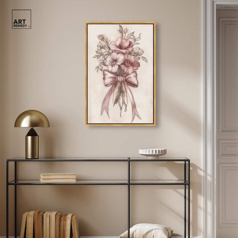Tied with Tenderness II Canvas by Art Remedy