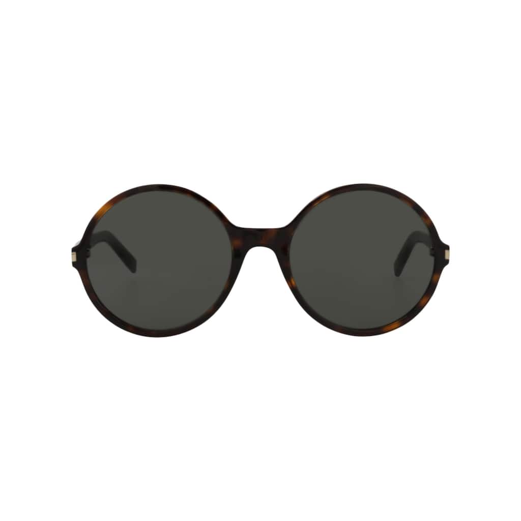 Saint Laurent Round-Frame Acetate Sunglasses
