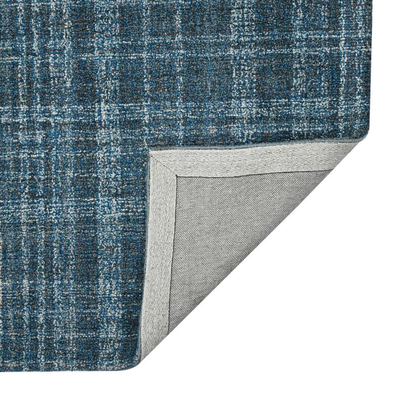 HomeRoots Plaid Transitional Rectangle Area Rug