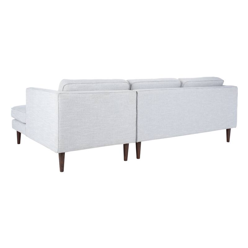 SAFAVIEH Couture Dulce Mid-Century Chaise Sofa - 98"W x 60"D x 33"H