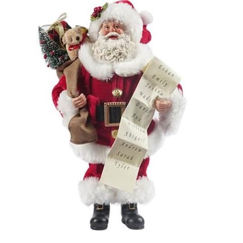 Santas Workshop Wish List Santa - 12