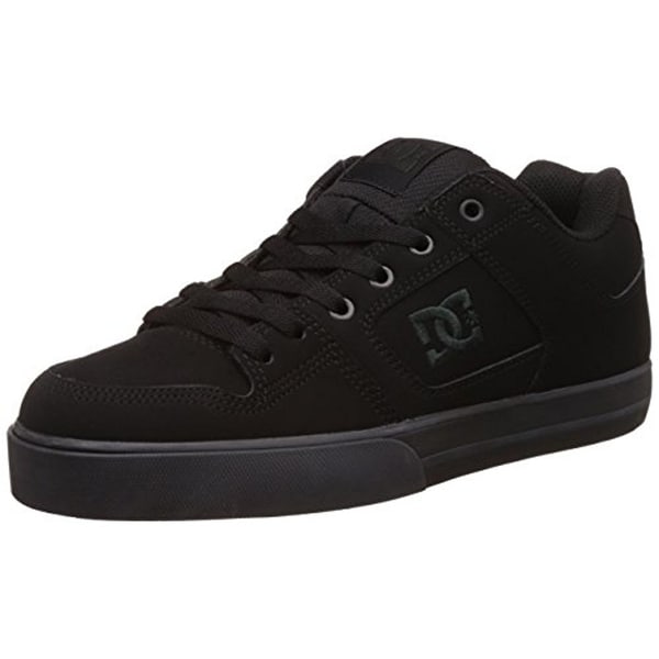 black leather skate shoes
