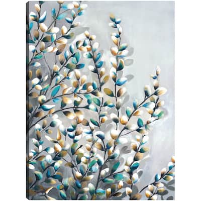Watercolor Willows By Frank Parson Canvas Art Print