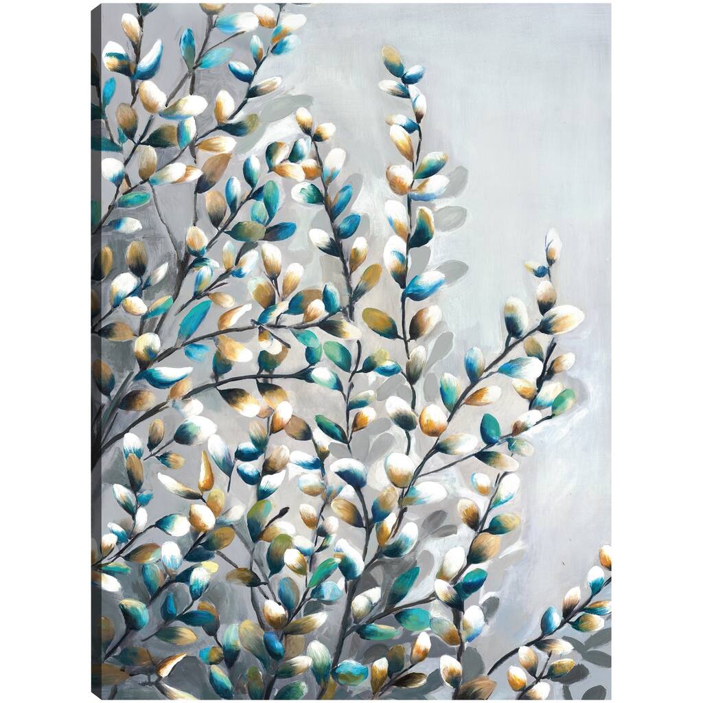 Watercolor Willows By Frank Parson Canvas Art Print