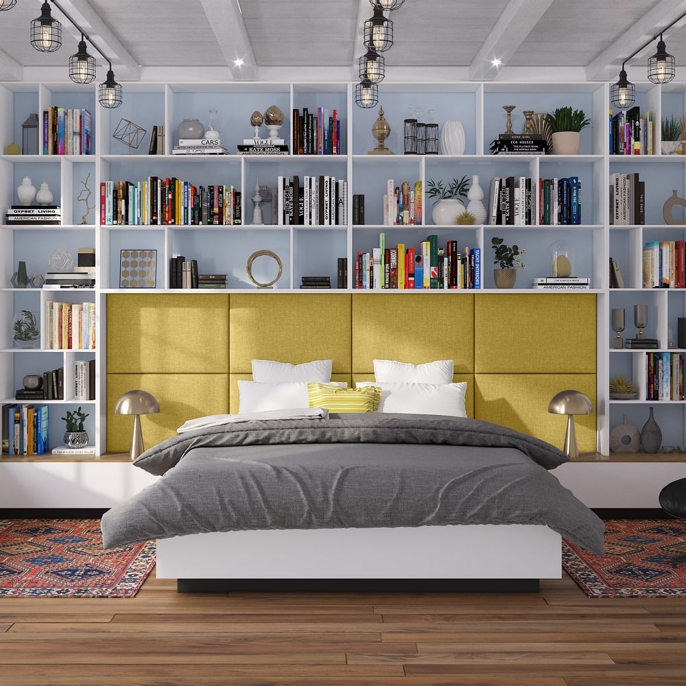 Jaxx Panelist Padded Headboard - Set of 2 Wall Panels