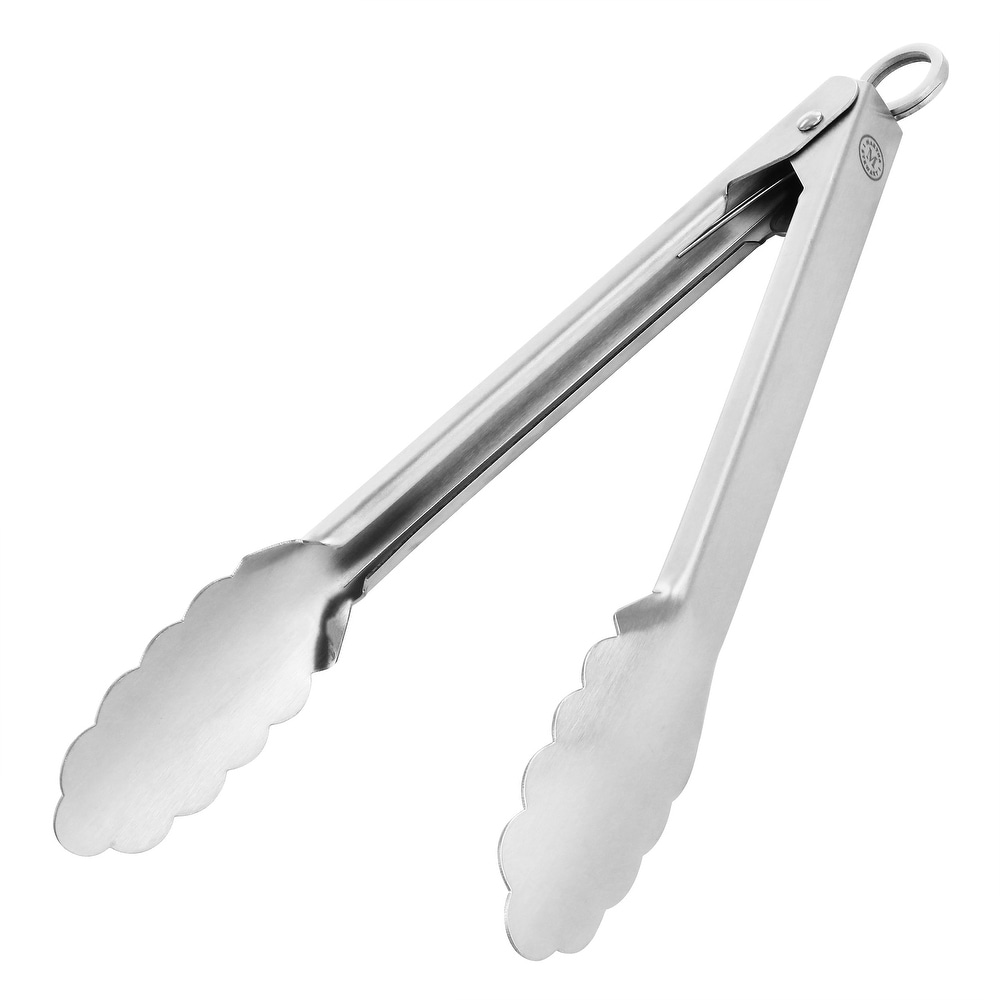 Tong Set, Silicone Tip and Stainless Steel Tongs - Bed Bath & Beyond -  32516334