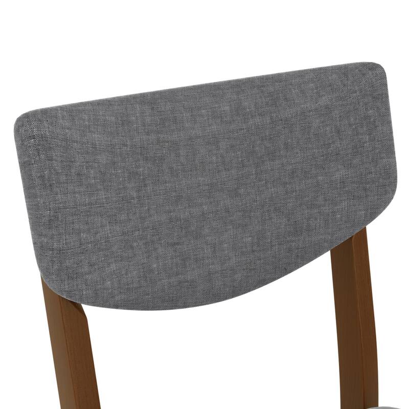 19.02" Farmhouse Upholstered Dining Chair, Set of 4