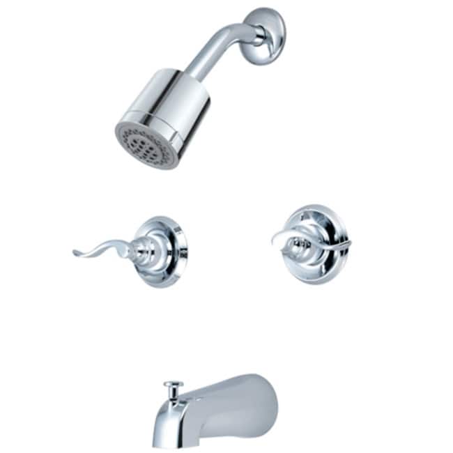 Kingston Brass Nuwave French Tub and Shower Package with Shower Head