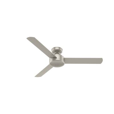 Hunter 52" and 44" Presto Ceiling Fan w/ Wall Control - Contemporary, Industrial, Scandinavian