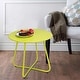 preview thumbnail 38 of 47, Clihome Weather-resistant Outdoor Steel Round Side Table