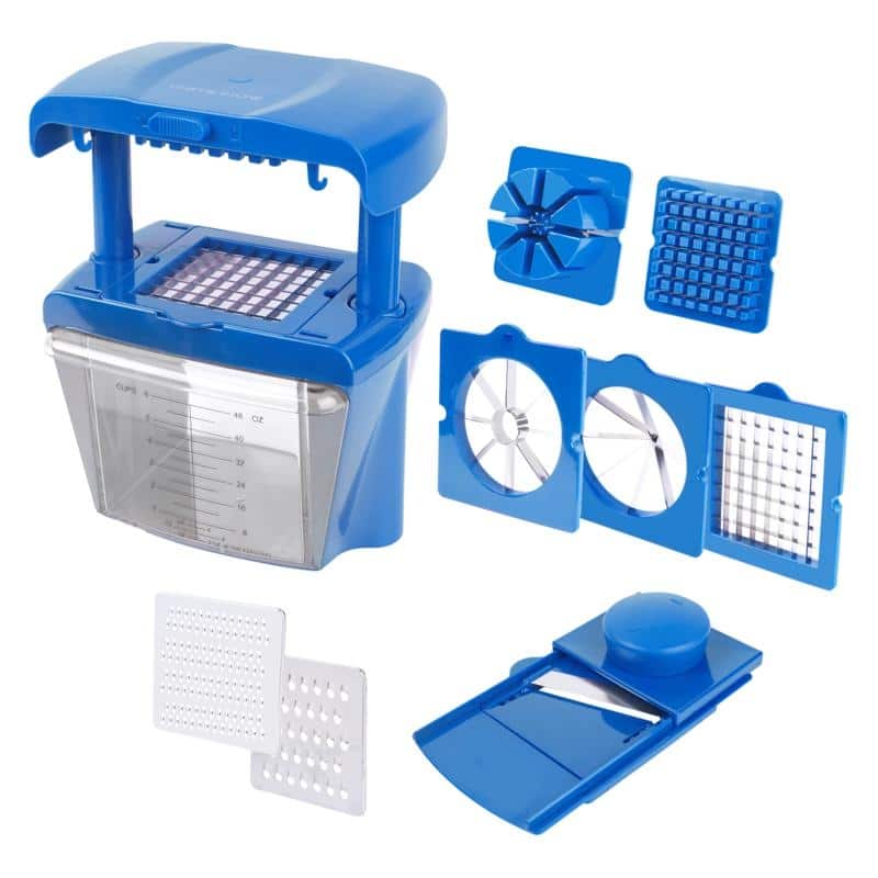 Curtis Stone Chop Chop All-In-One Prep Tool Refurbished - Blue