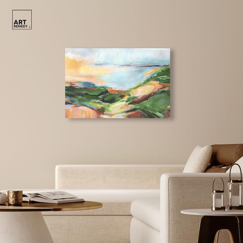 Abstract Landscape Canvas by Art Remedy, Gallery Wrapped