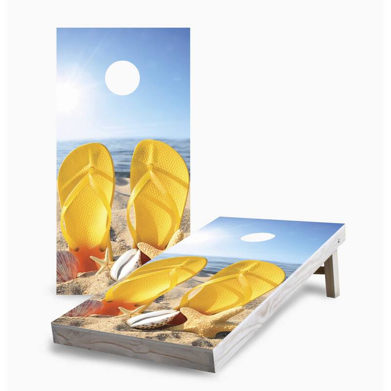 Sandals on the Beach Cornhole Boards