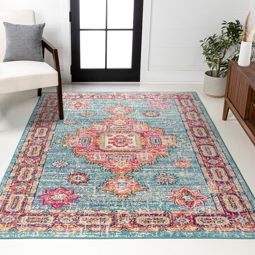 JONATHAN Y Boho FLAIR Medallion Area Rug