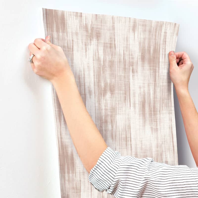 A-Street Prints Marvel Light Pink Ripple Wallpaper