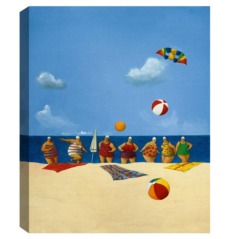 My Seven Aunts by Michael Paraskevas Canvas Art Print