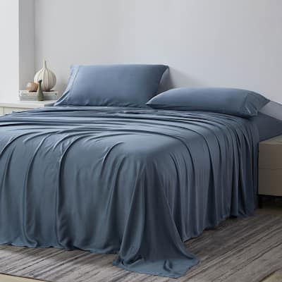 500 Thread-Count Tencel 21 inch Extra Deep Pocket Bedsheet Sets