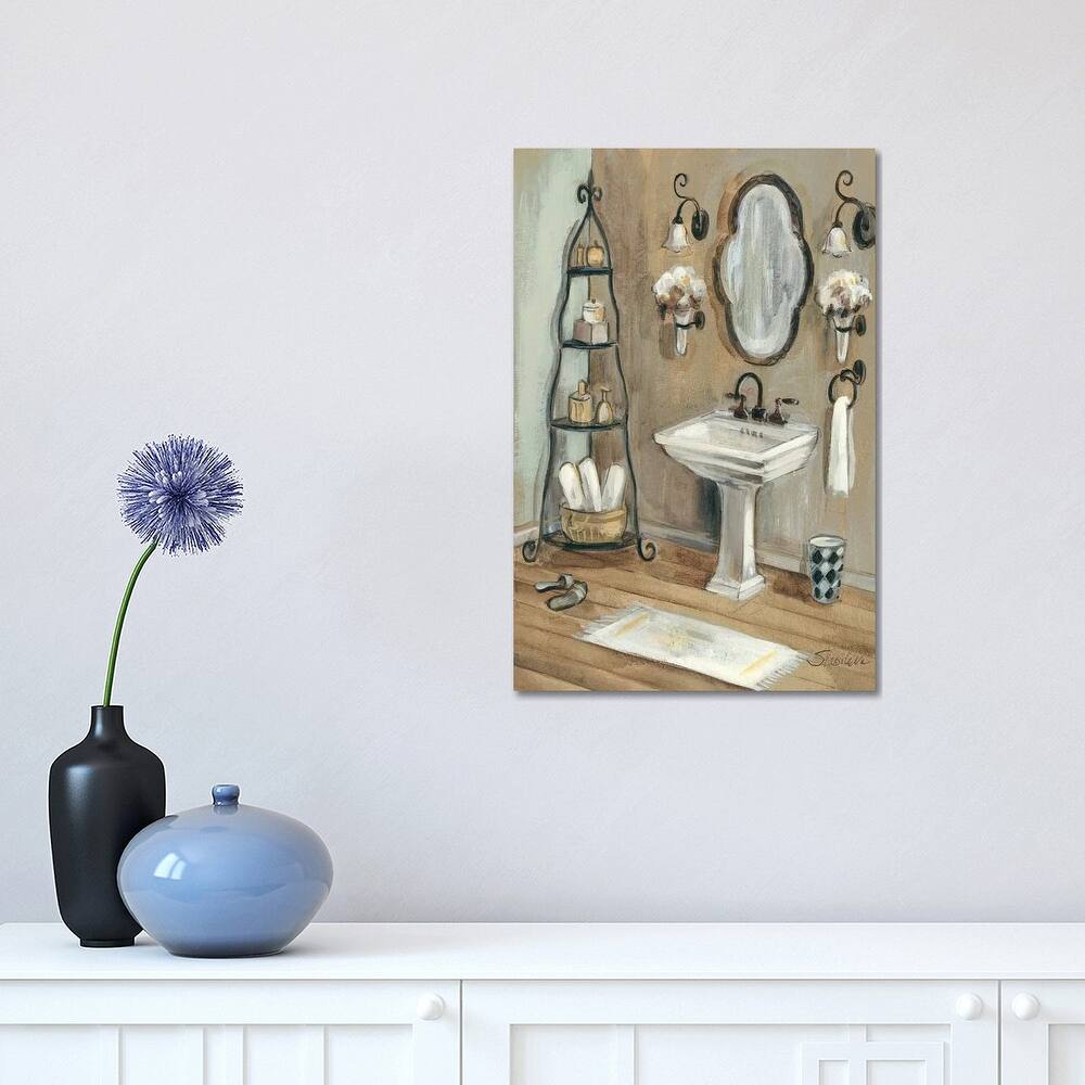 iCanvas "French Bath I" by Silvia Vassileva Canvas Print
