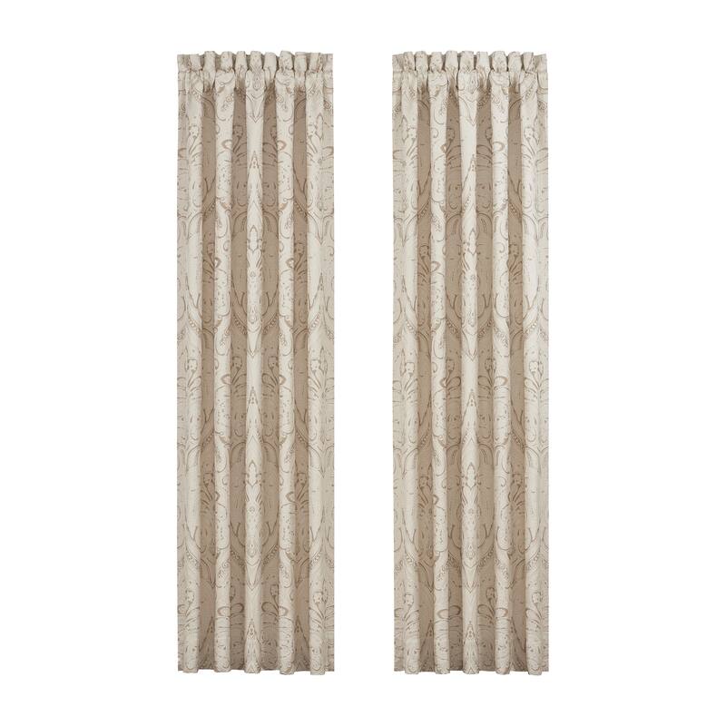J. Queen New York Trinity Window Panel Pair