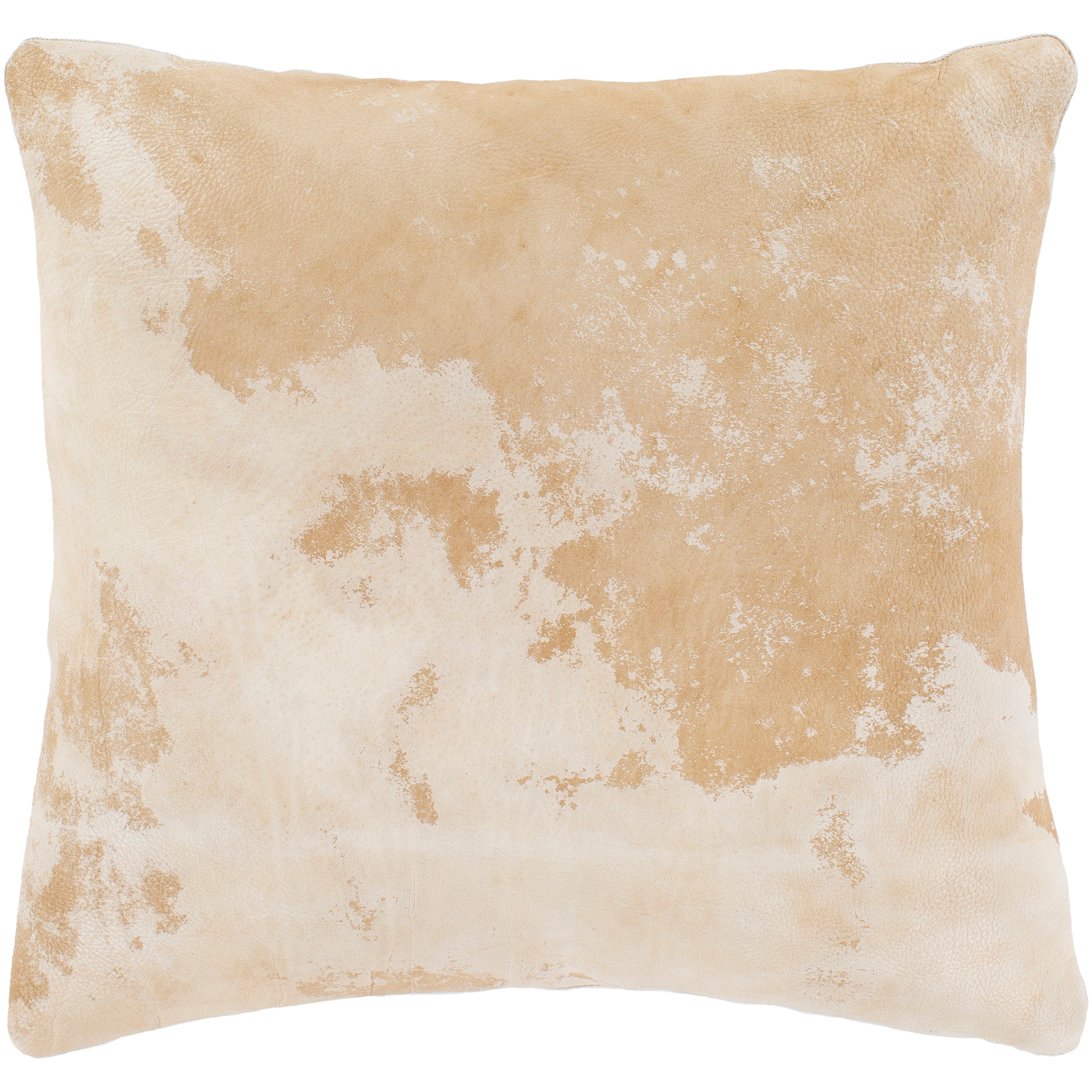 Jayden Cowhide Rustic Throw Pillow