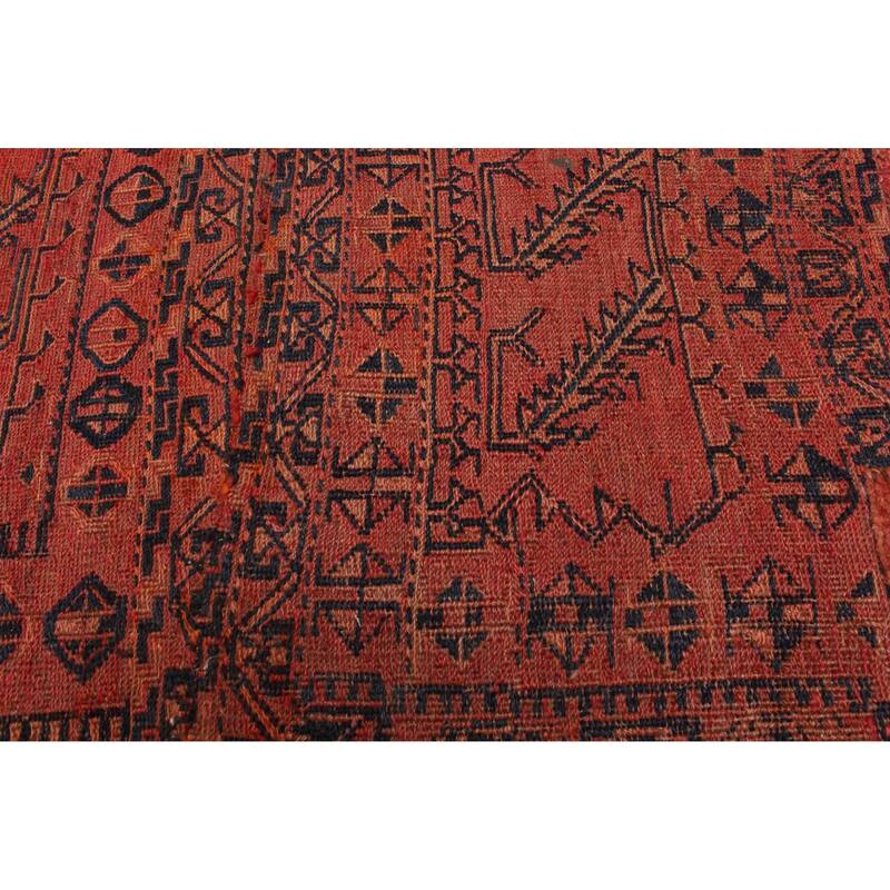 ECARPETGALLERY Flat-Weave Kashkoli FW Red Wool Tapestry Kilim - 2'9 x 5'0