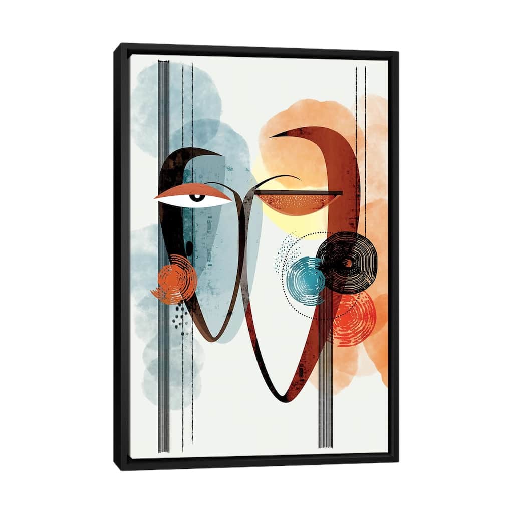iCanvas "Intertwined" by Soul Curry Art & Illustrations Framed Canvas Print