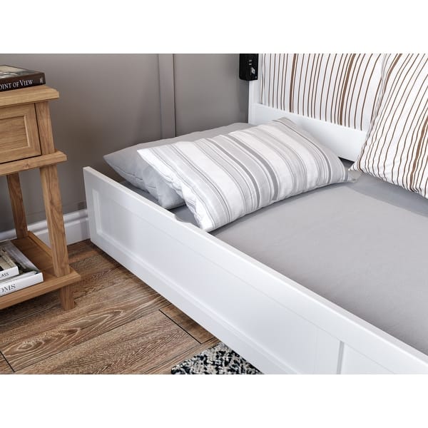 slide 2 of 19, Twin Trundle White