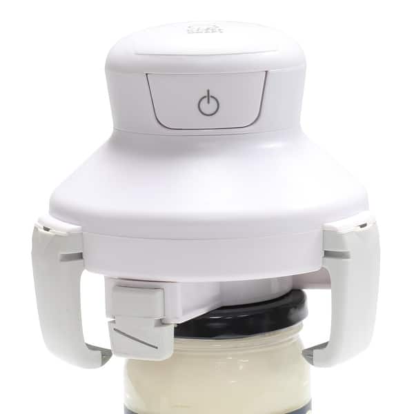 Electric Jar Opener For Seniors & Weak Hands - Automatic, 100W, White