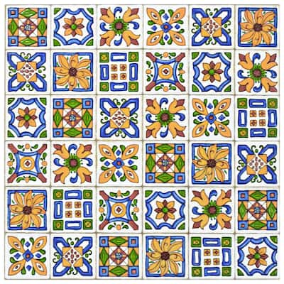 Merola Tile Techniker Der Farbe 11-3/4" x 11-3/4" Ceramic Wall Tile - (1 Tile)