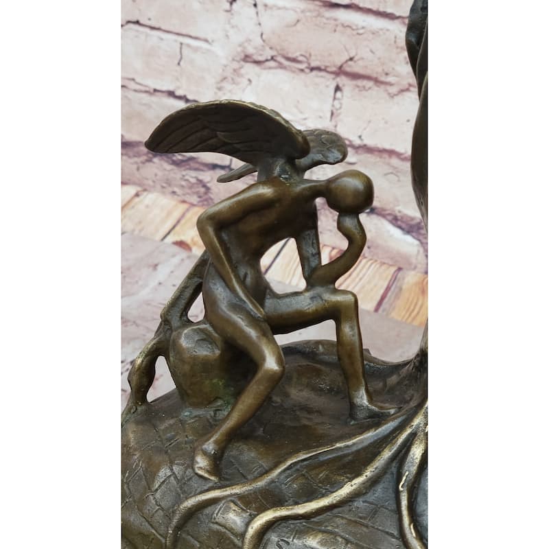 Surreal Melting Clock Bronze – Salvador Dalí Nobility Of Time Sculpture