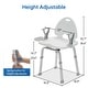 preview thumbnail 6 of 5, Swivel Shower Chair 450 lbs, Heavy Duty Bath Chair with Rotatable Seat for Seniors Handicap and Pregnant Women