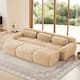 Option Light Khaki-3 Seat(3 Ottoman)