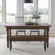 preview thumbnail 6 of 31, Grain Wood Furniture Valerie 63-inch Solid Wood Dining Table Rustic Walnut