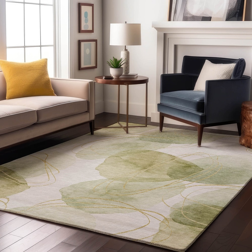 Premium Washable Super Soft Abstract Modern Mayfield Rug