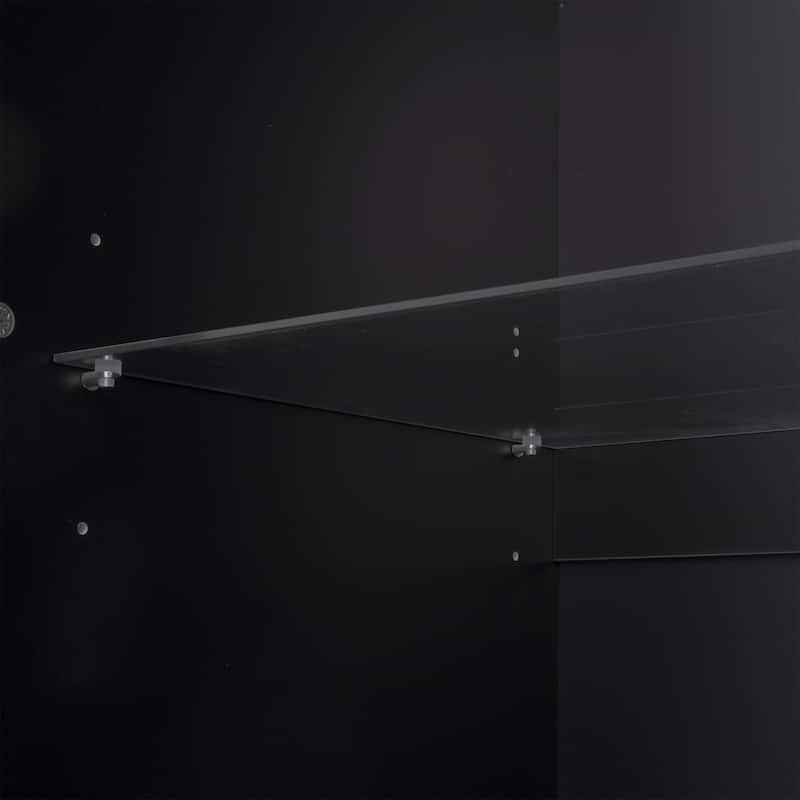 128" Wall Unit Entertainment Center with Bookshelves, Wood Media Console TV Storage Cabinets with Glass Doors for TVs up to 80"