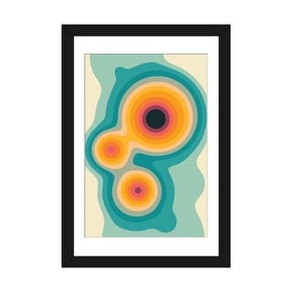 iCanvas "Flux V" by Jazzberry Blue