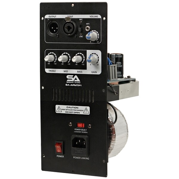 seismic audio plate amplifier