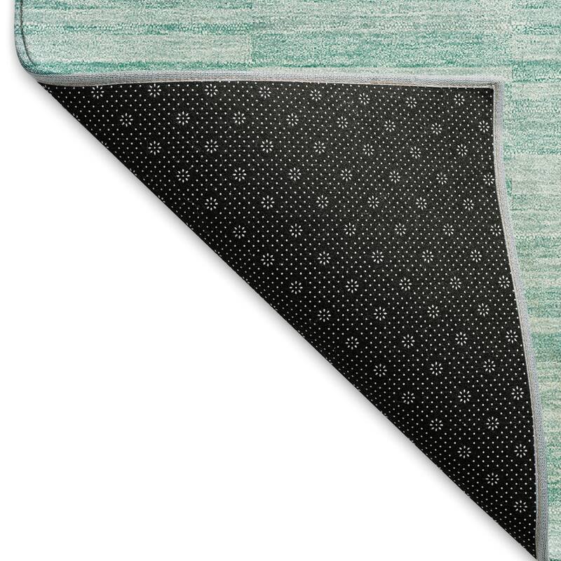 Premium Washable Super Soft Ombre Geo Stripe Mayfield Rug