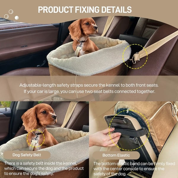 Small Dog Car Seat Dog Car Seat For Center Console Pet Small