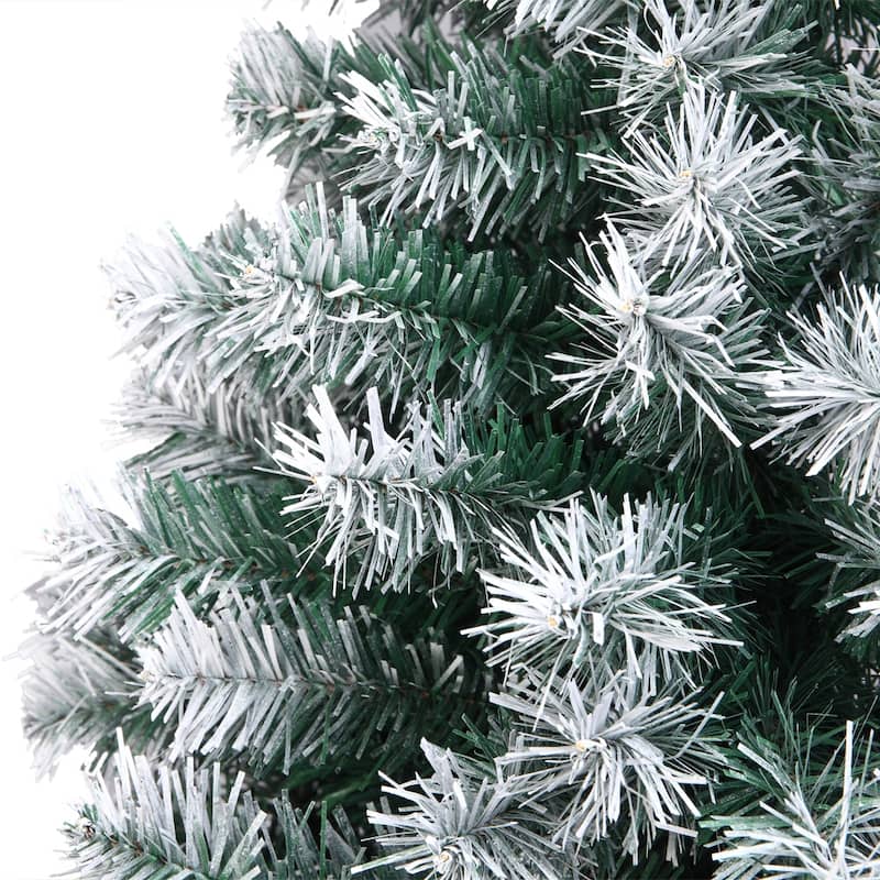 Sturdy And Realistic 7FT Spray Christmas Tree 870 Branches - N/A