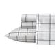 preview thumbnail 86 of 139, Nautica Cotton Percale Deep Pocket Bed Sheet Sets Full - Plot Black