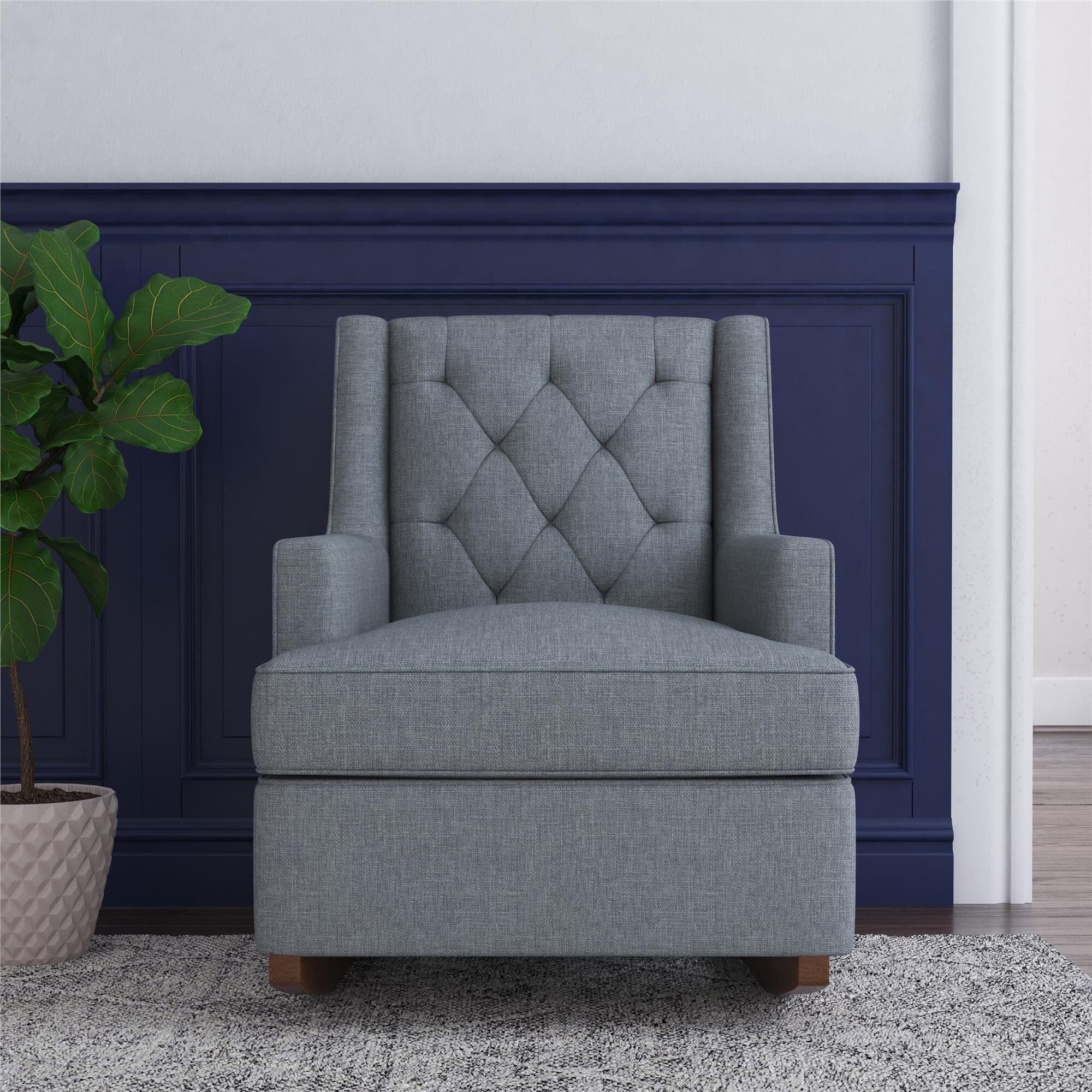 Accent chair cheap baby relax grey