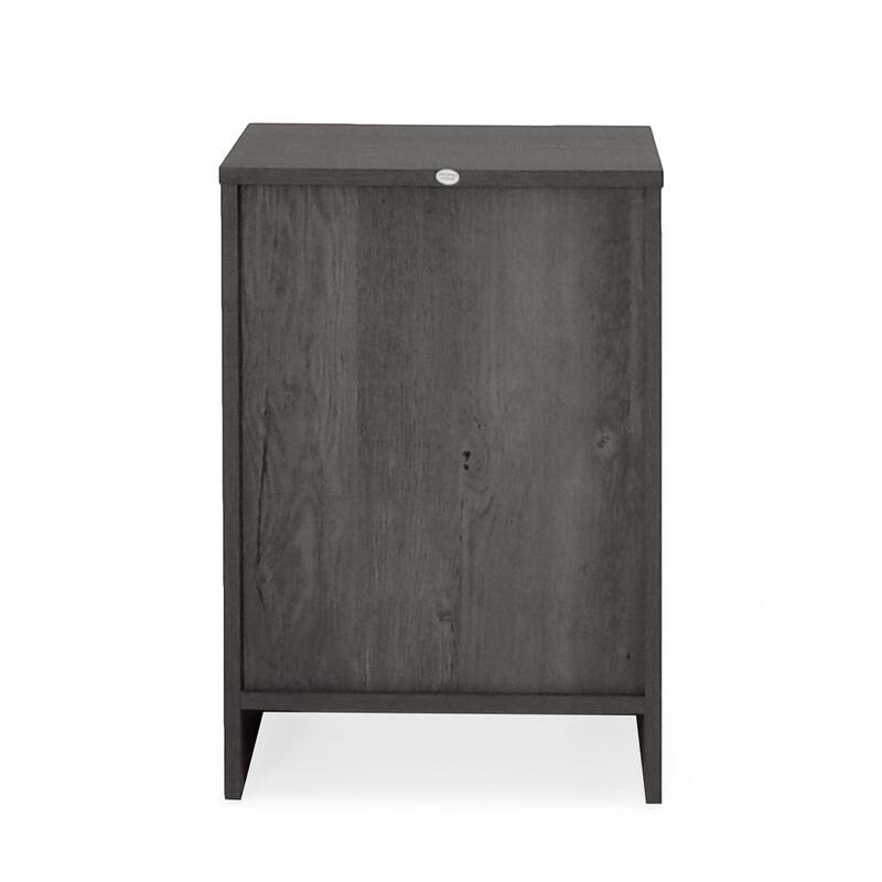 15.80" W Modern 2 Drawer Nightstand by Christopher Knight Home