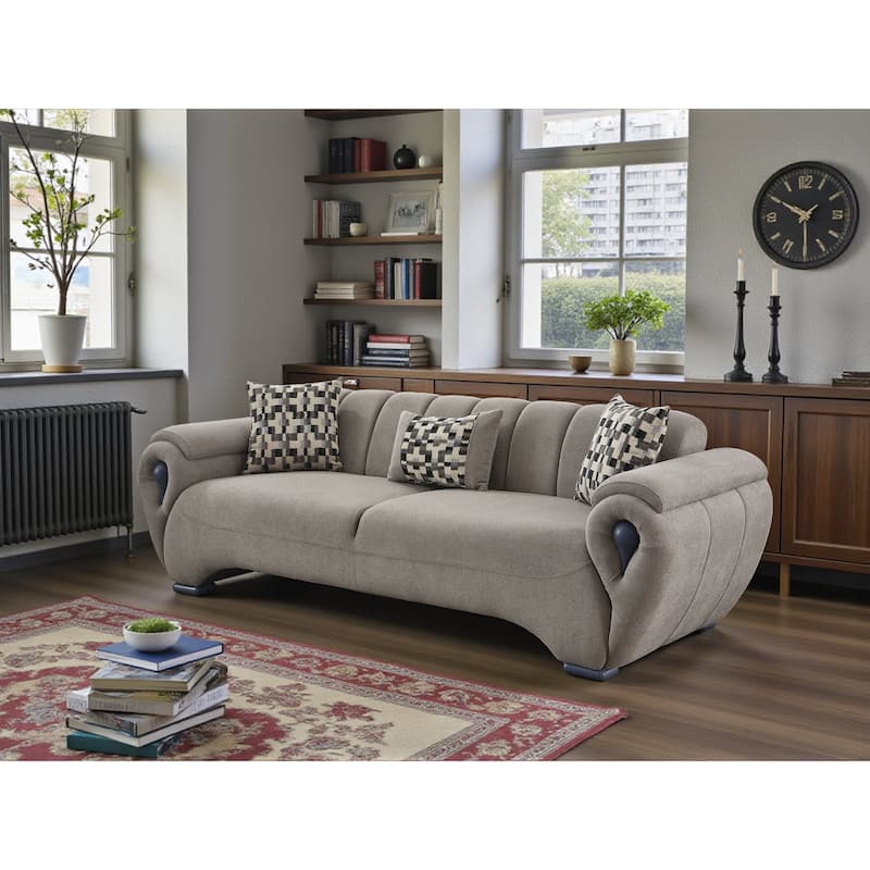 Vellaro 3 Pieces Living Room Sets 2 Sofa 1 Chair