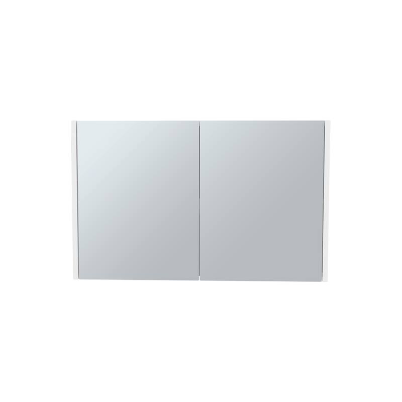 Bouti 31.5" Double Door Mirror Medicine Cabinet with 3 Shelves for Bathroom or Kitchen Storage