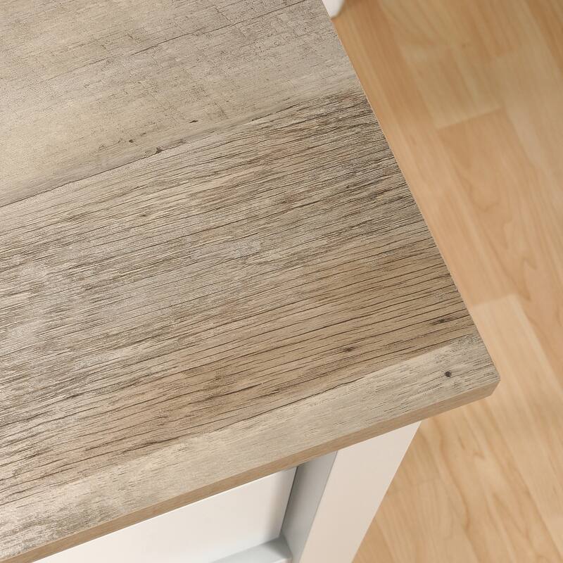 Engineered Wood Coastal Lateral File with Lower Shelf